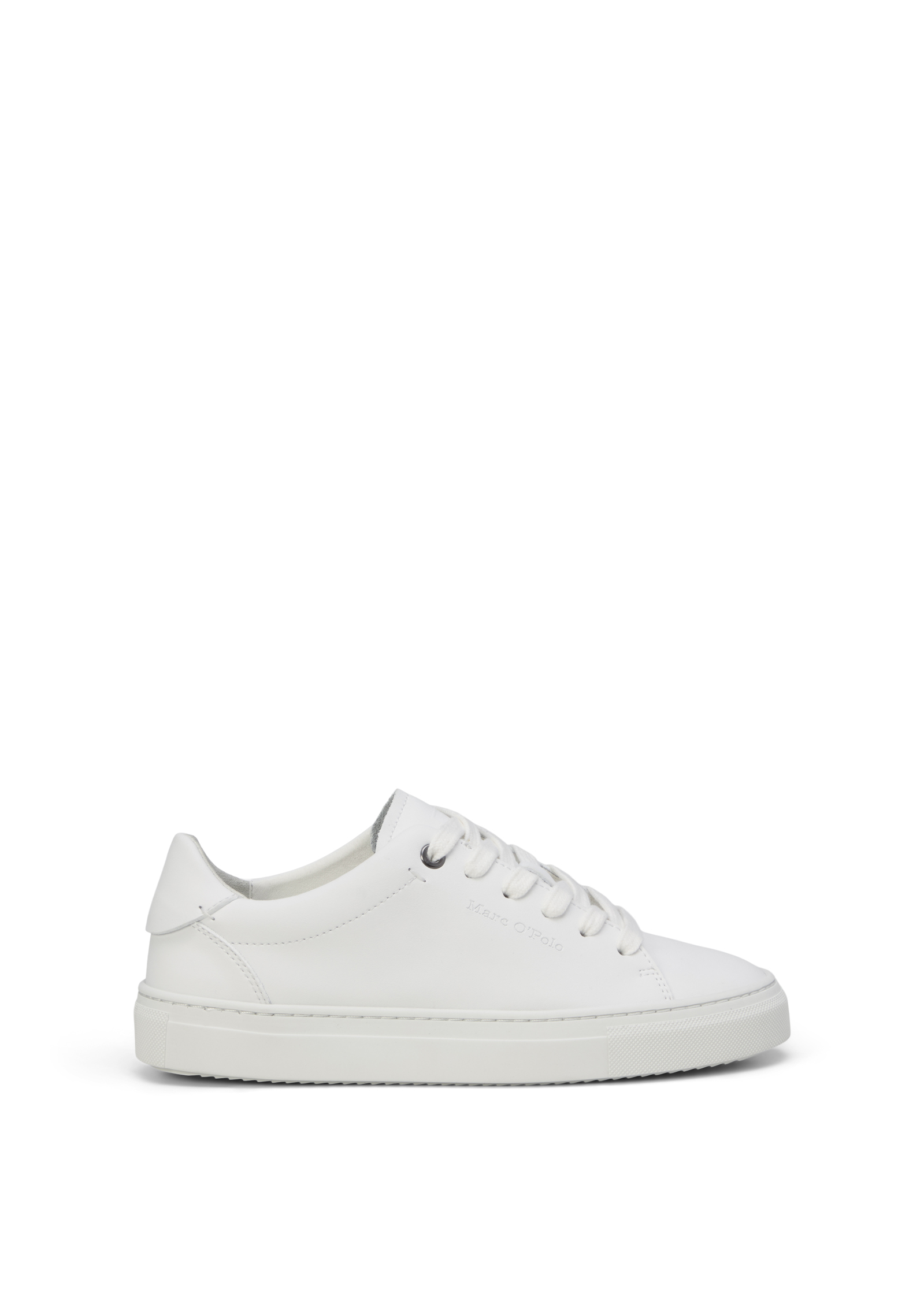 Baskets à semelles cuvette modèle Alfa en cuir nappa lisse, MARC O'POLO
