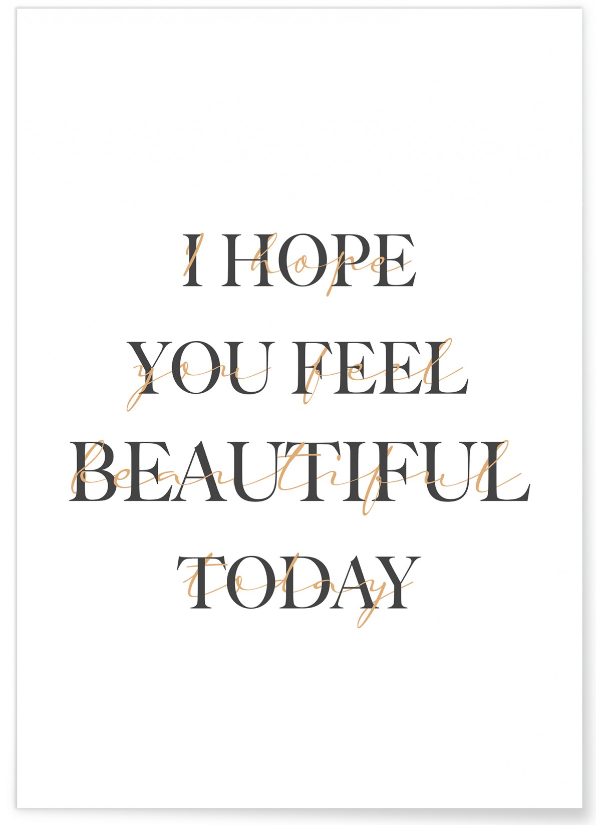 Affiche Beautiful, L'AFFICHERIE
