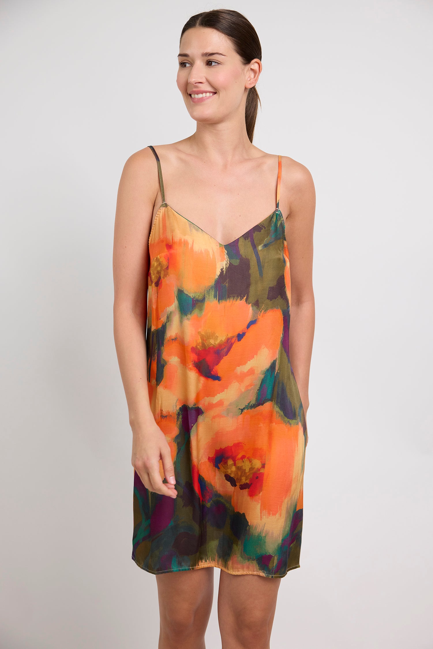 Nuisette en viscose imprimée PARADISE, MAISON LEJABY