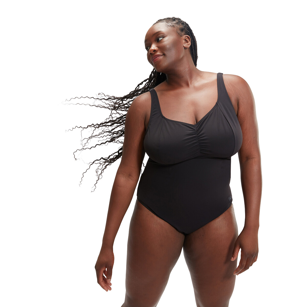 Image of Aquanite Plus Size Recycled Pool Swimsuit