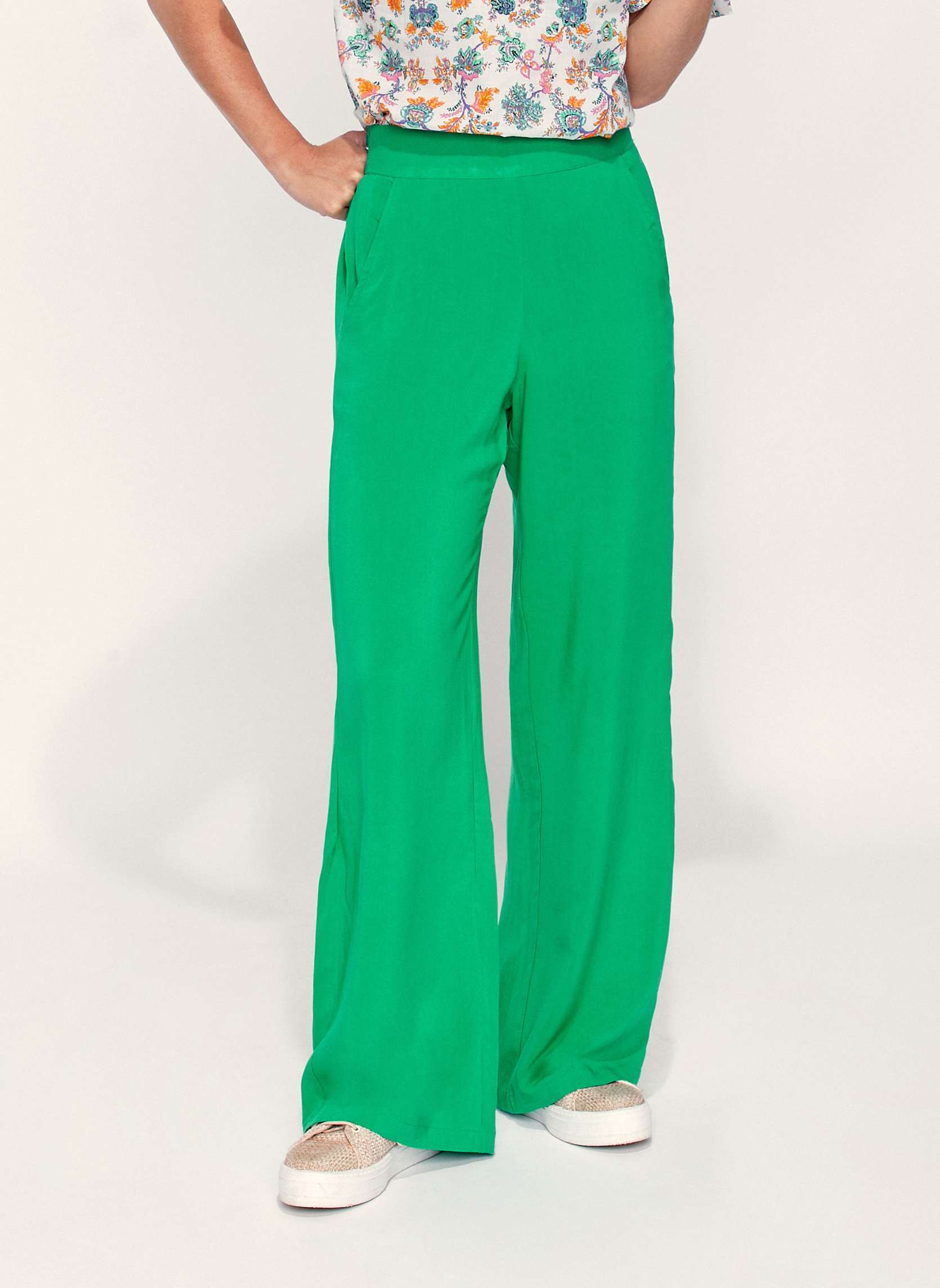 Pantalon fluide ample ecovero ESTIA, LA FIANCÉE
