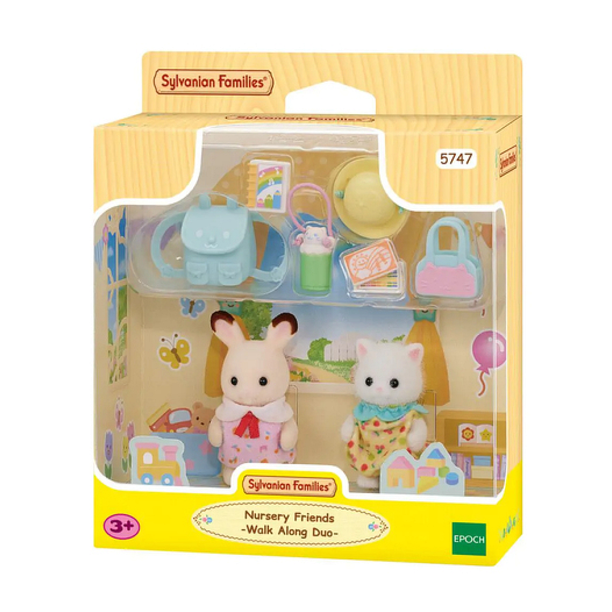 5747  Le duo des bebes en promenade, SYLVANIAN FAMILIES
