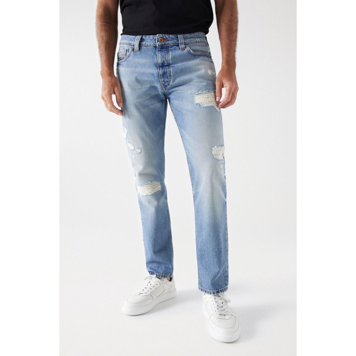 Jean slim regular bleu Salsa Jeans La Redoute