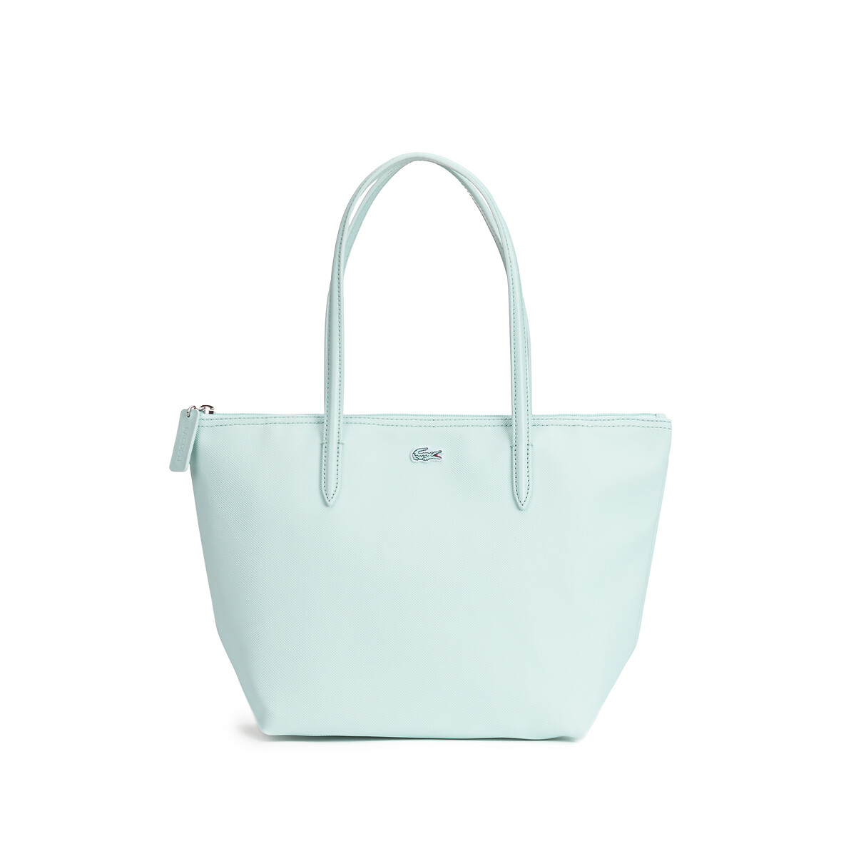 Bolso pequeño cabas con cremallera de punto piqué l1212 Lacoste | La Redoute