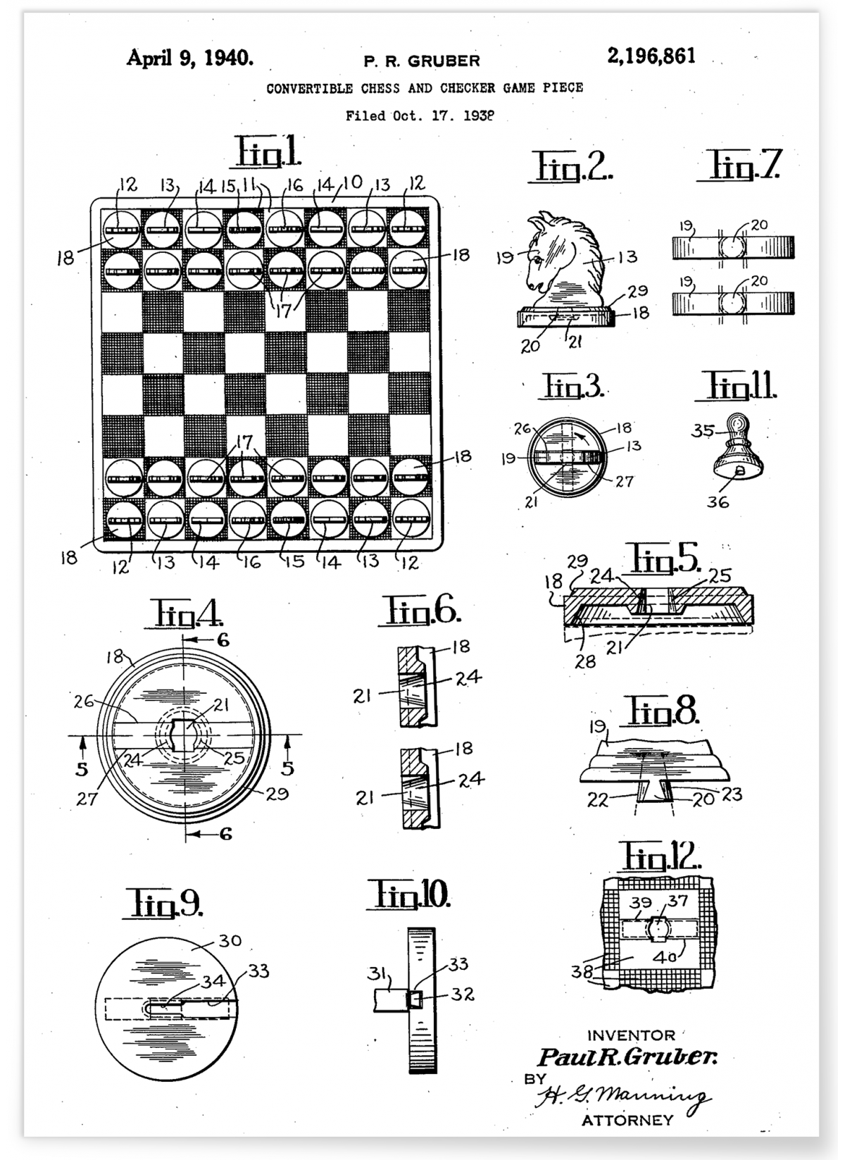 Affiche Brevet Échecs, L'AFFICHERIE