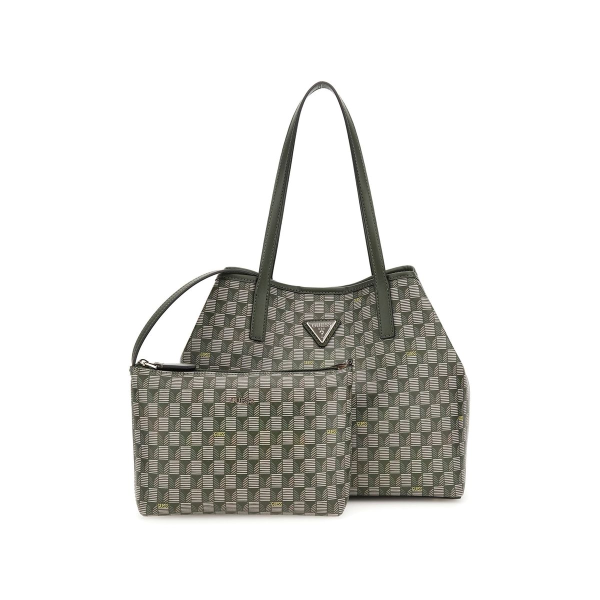 Sac cabas motif discount geometrique