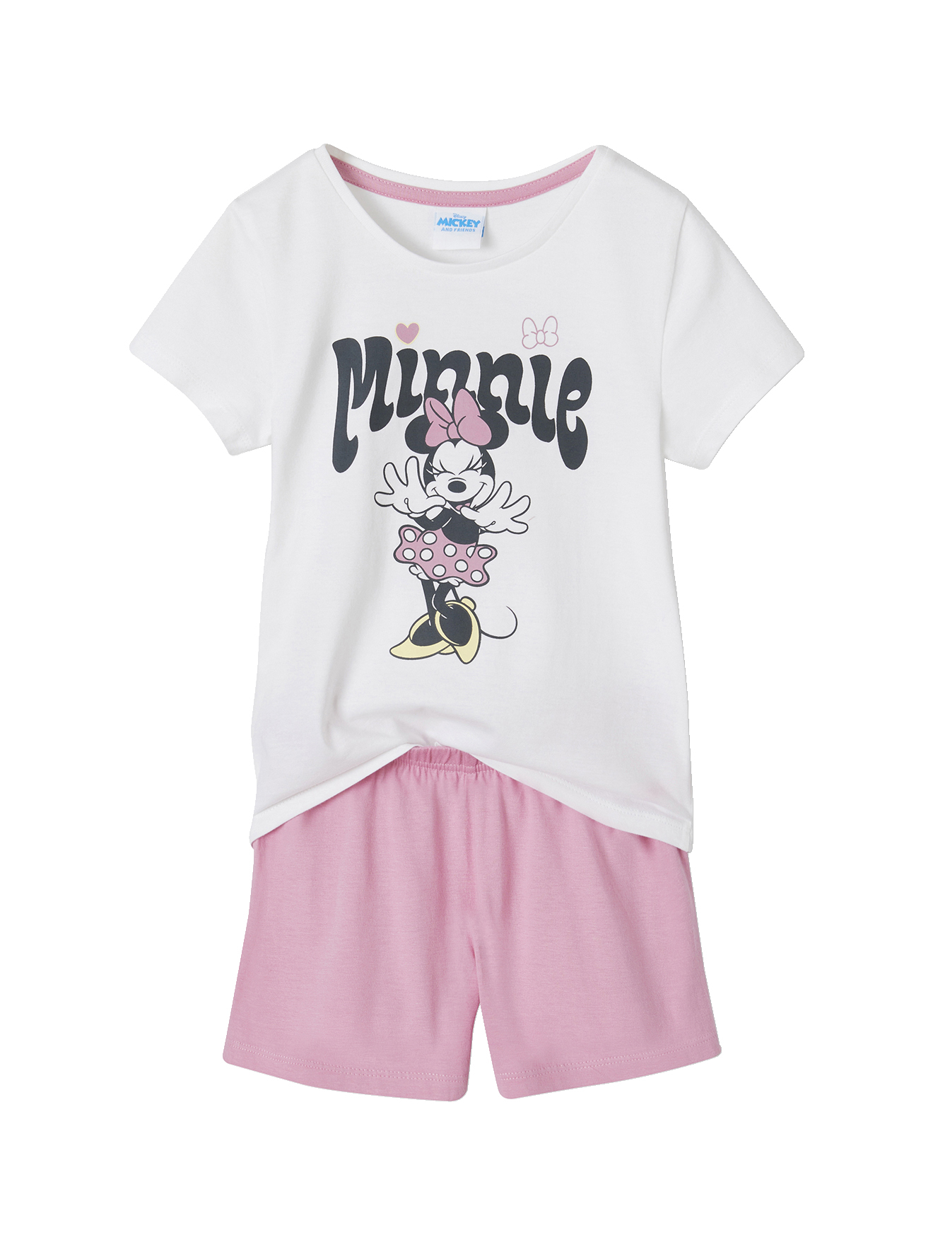 Pyjashort bicolore Disney® Minnie, VERTBAUDET