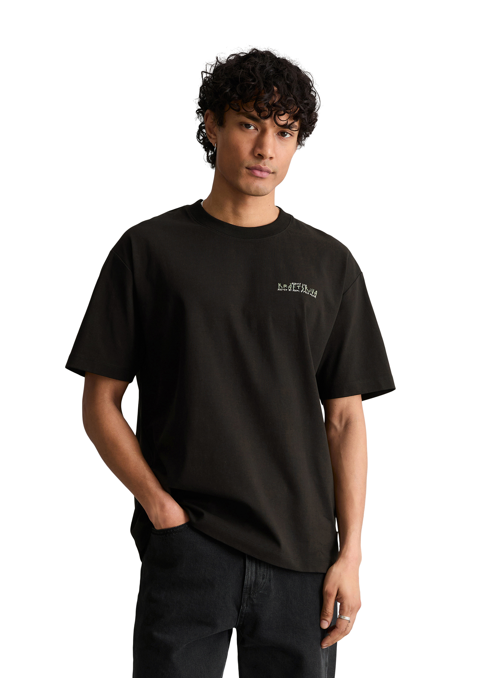 T-shirt Crayfish Capsule avec impression dans le dos, MARC O’POLO DENIM