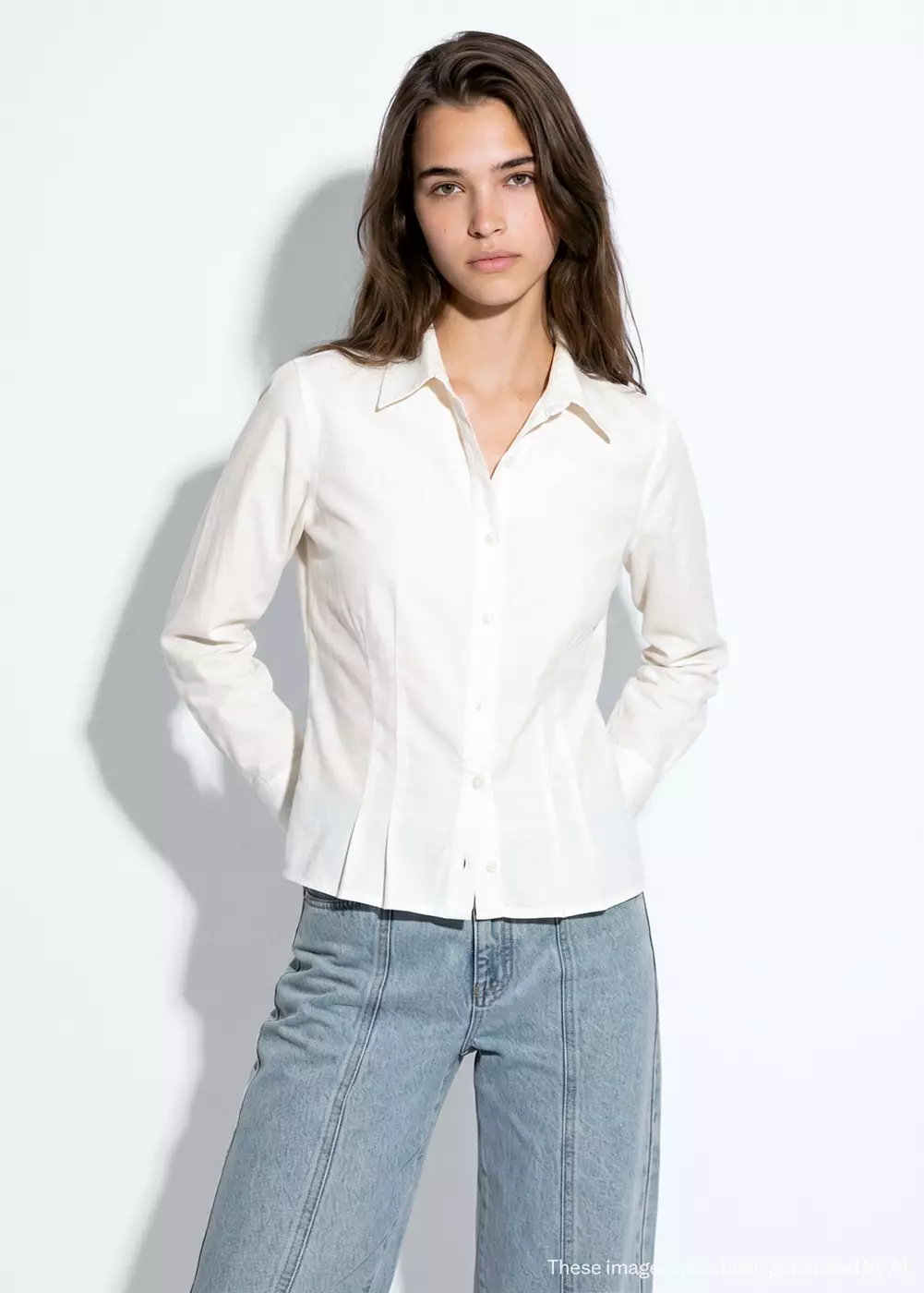 Chemise cintrée coton, MANGO TEEN