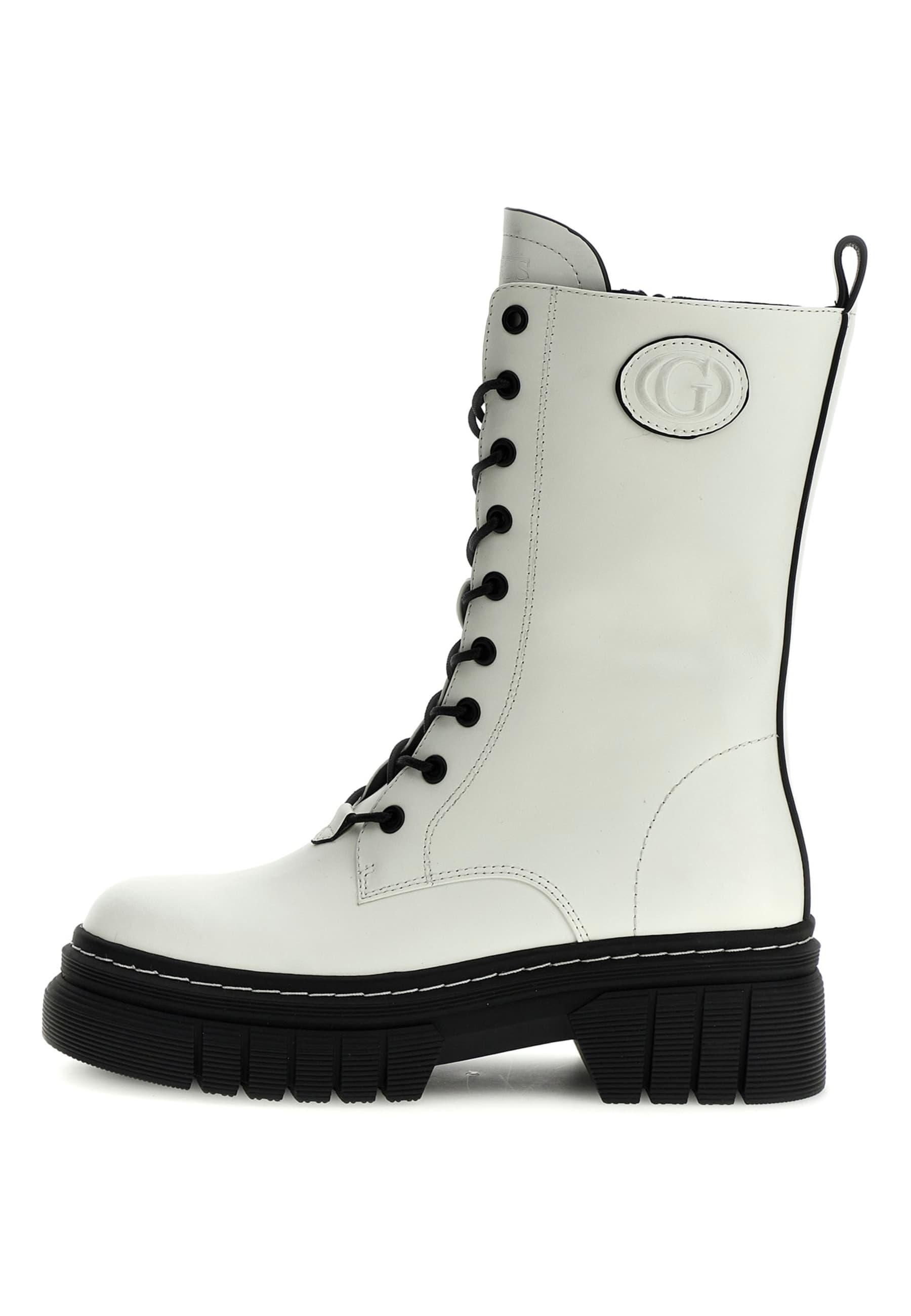 Bottines Rangers Anita Cuir Véritable, GUESS