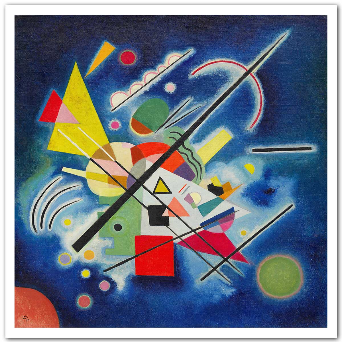 Poster Bleu de Ciel - Wassily Kandinsky, HEXOA