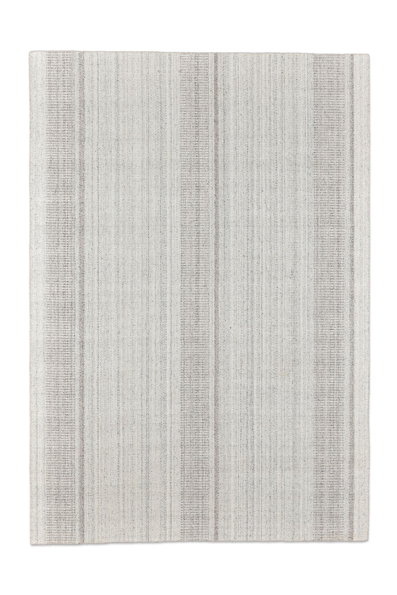 Tapis salon Darwin tissé plat en viscose, THEKO