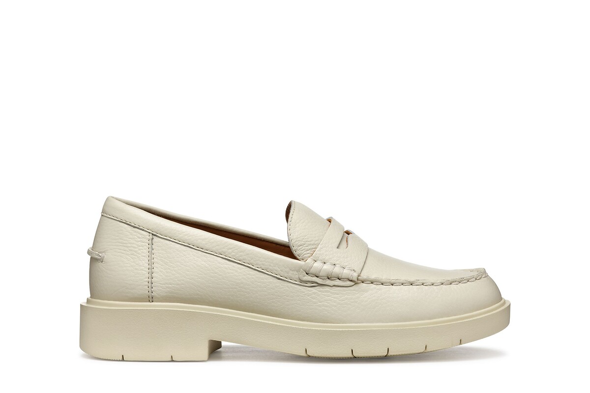 Spherica EC1 Leather Breathable Loafers, GEOX