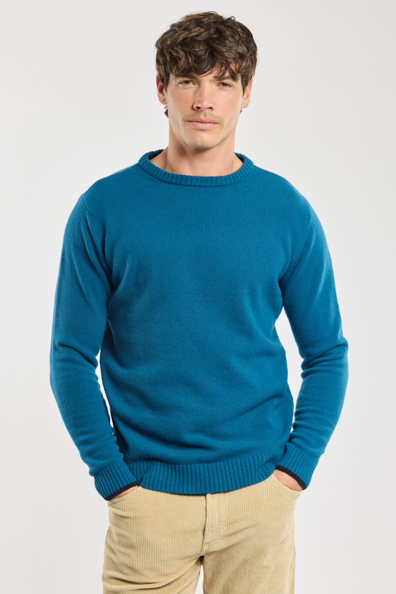 Pull col rond Bérac - laine, GUY DE BERAC