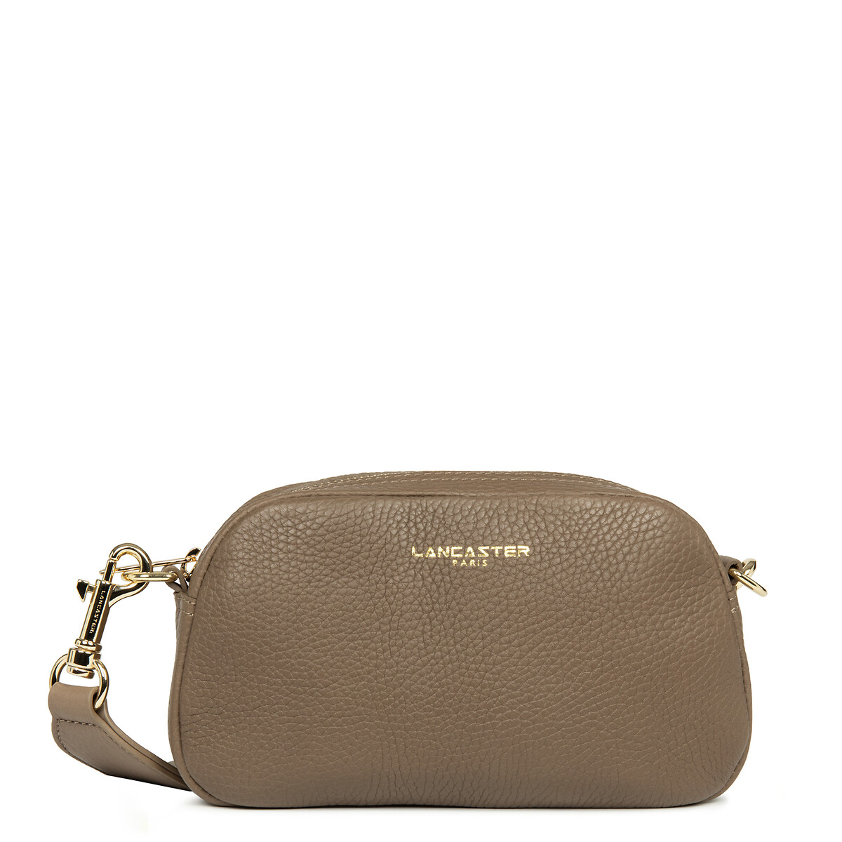 Studio Mimi S Leather Zip-Up Shoulder Bag, LANCASTER