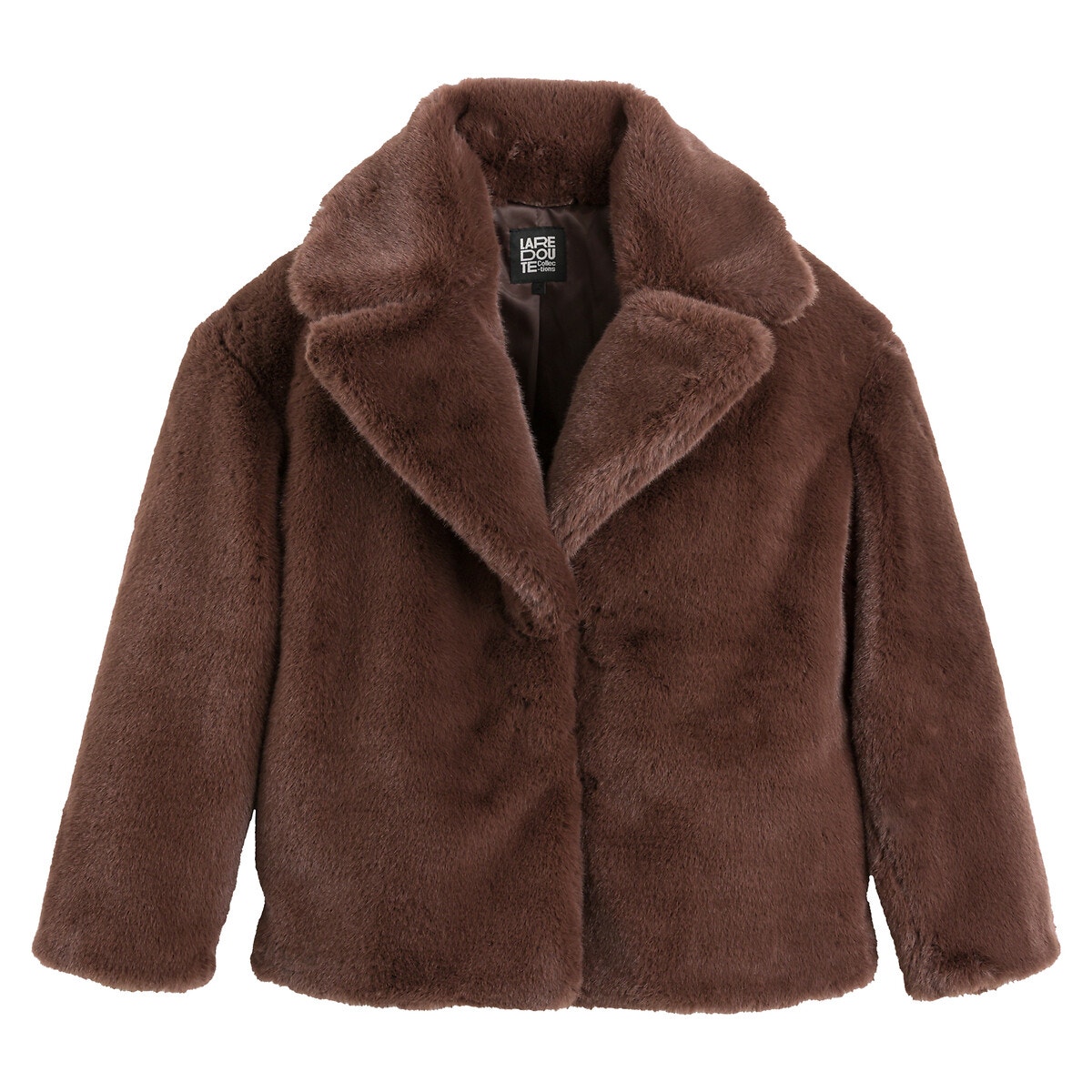 Blouson court duveteux discount