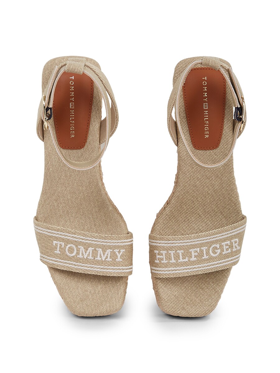 Tommy Hilfiger Sandalias de piel de tacón — foto 3