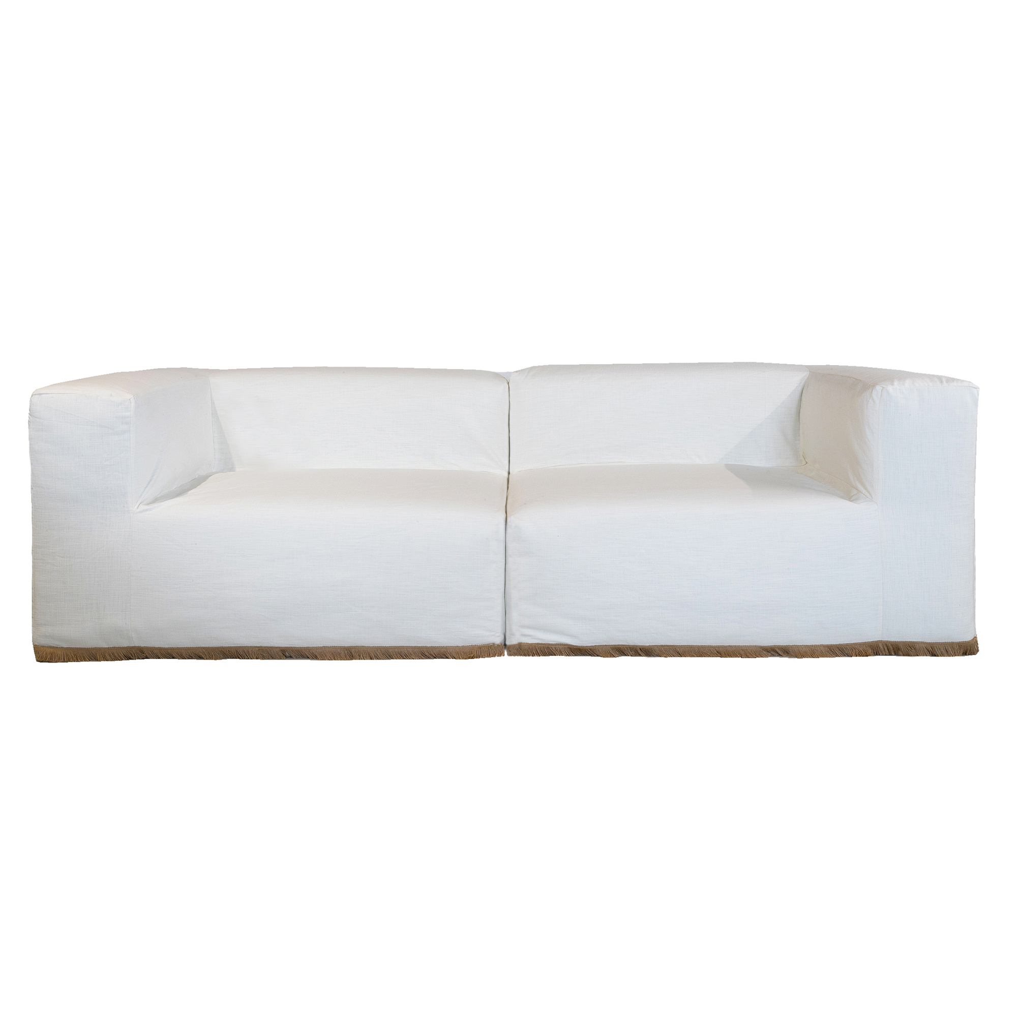 Canapé modulable en coton, déhoussable, MX HOME