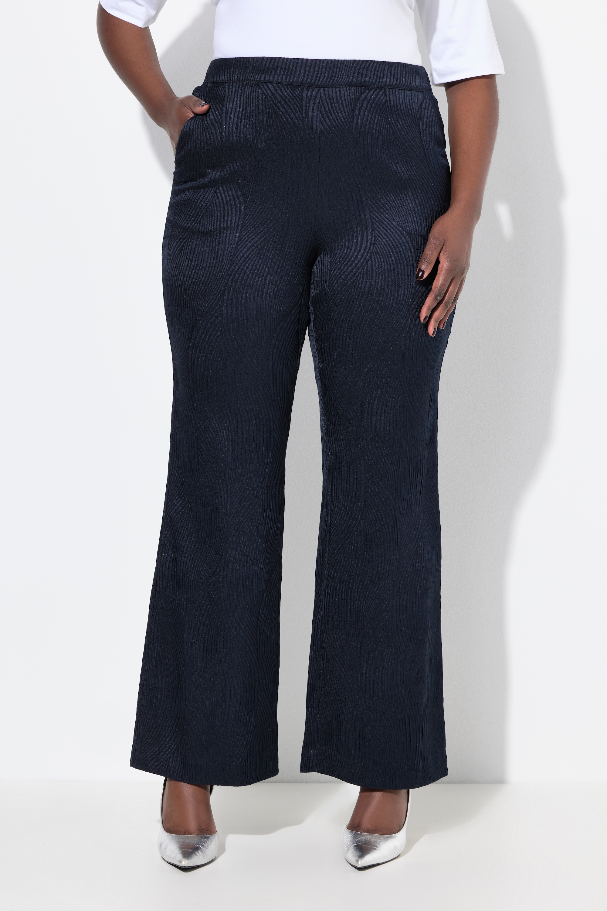 Pantalon jambe droite et large, ULLA POPKEN