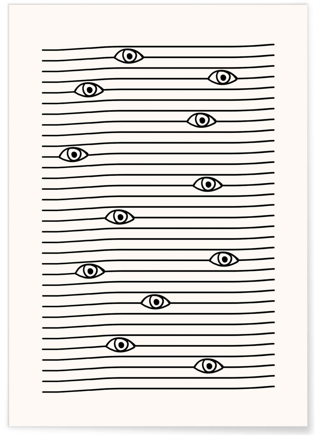 Affiche L'oeil, L'AFFICHERIE