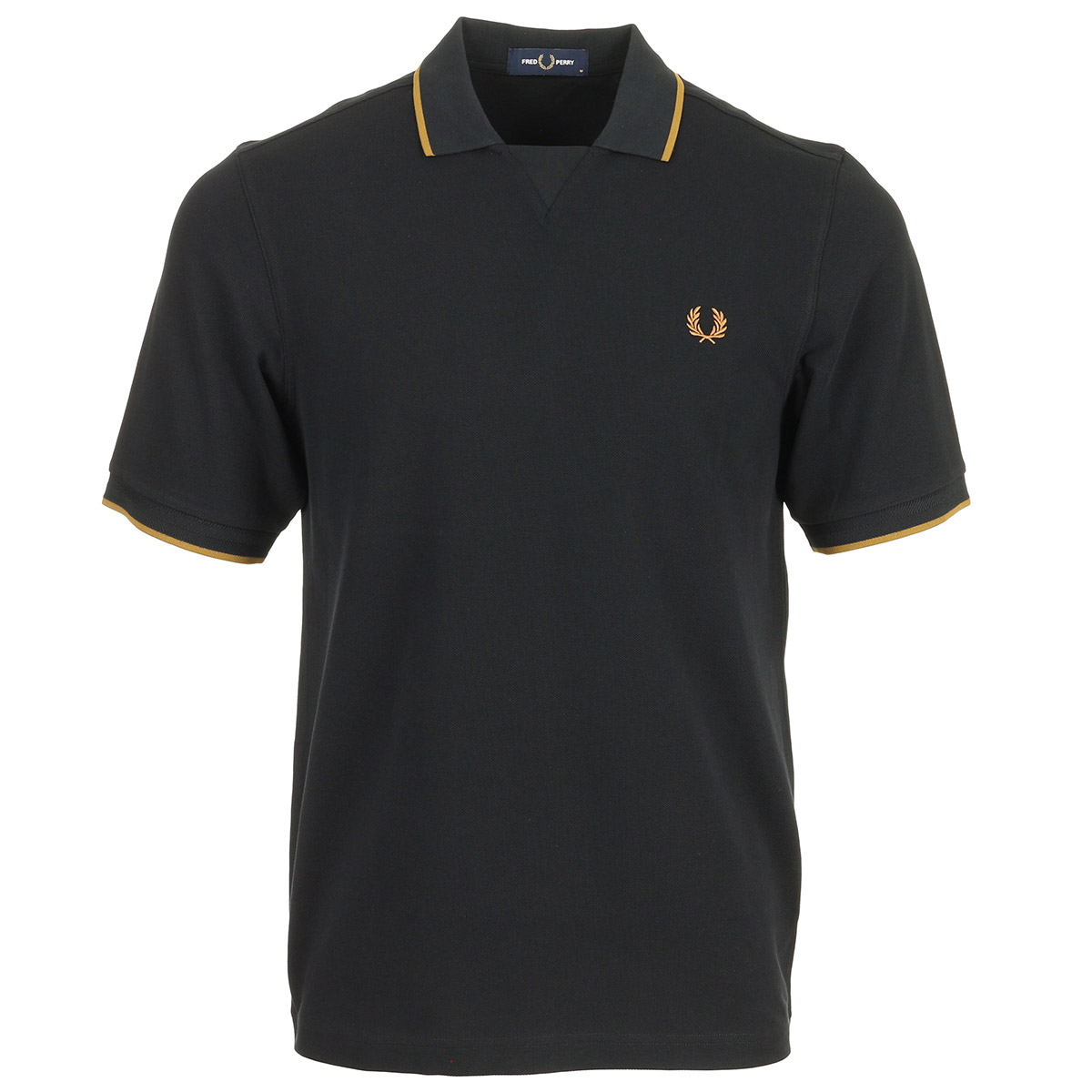 RIB INSERT POLO SHIRT, FRED PERRY