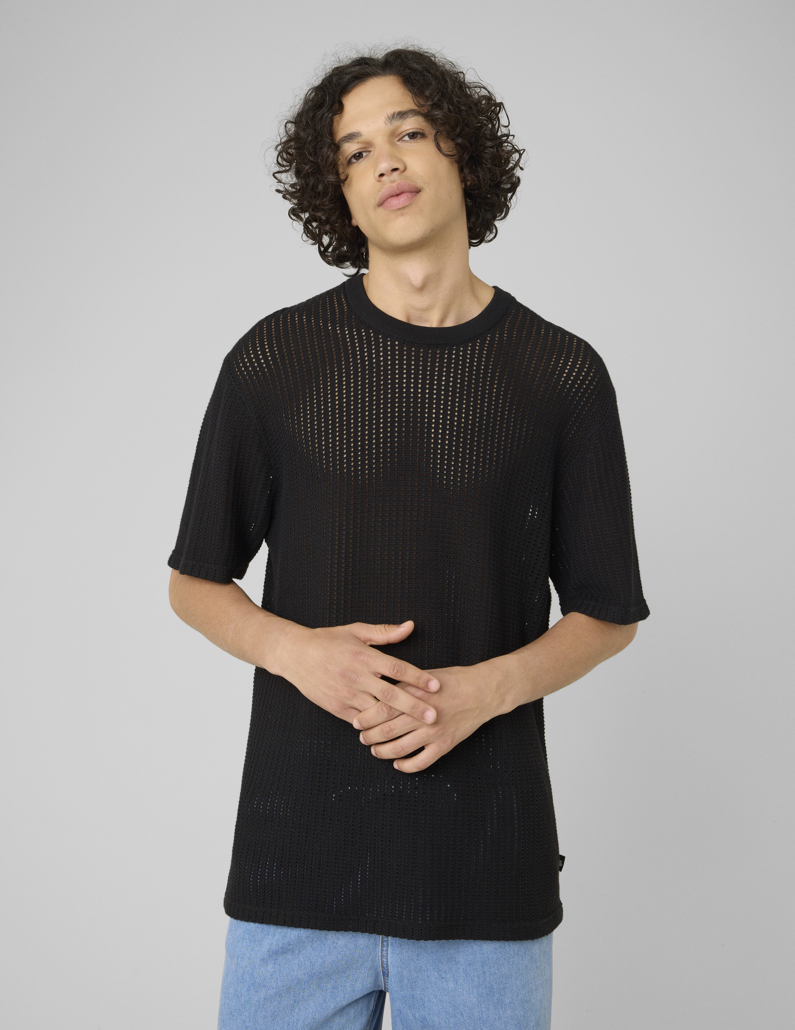 T-shirt maille filet, BZB