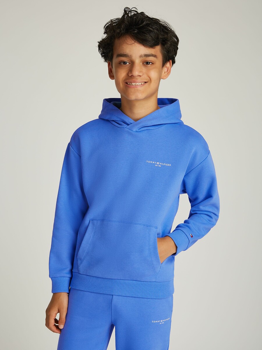 Hoodie in molton, TOMMY HILFIGER