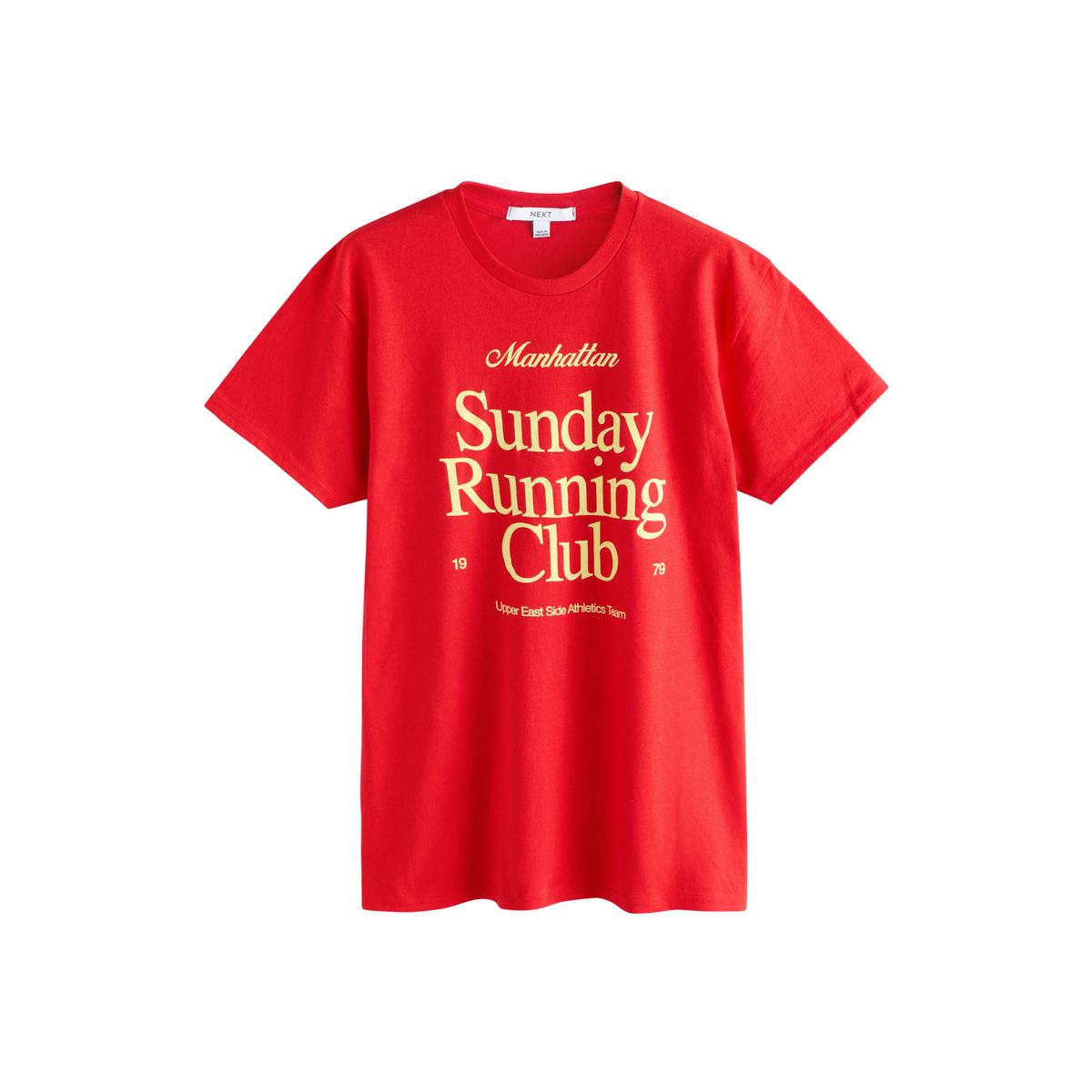T-shirt avec motif graphique run club, NEXT