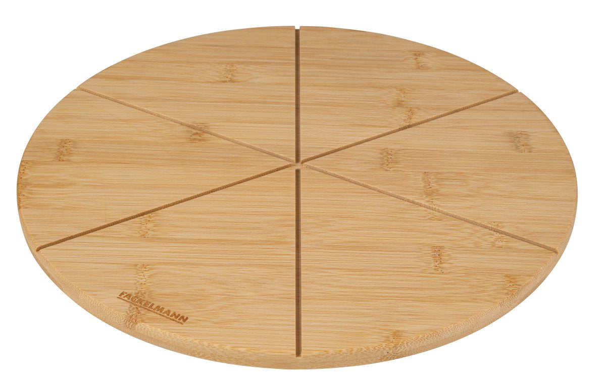 Planche avec rainures de coupe, Ø 32 cm PIZZA, FACKELMANN