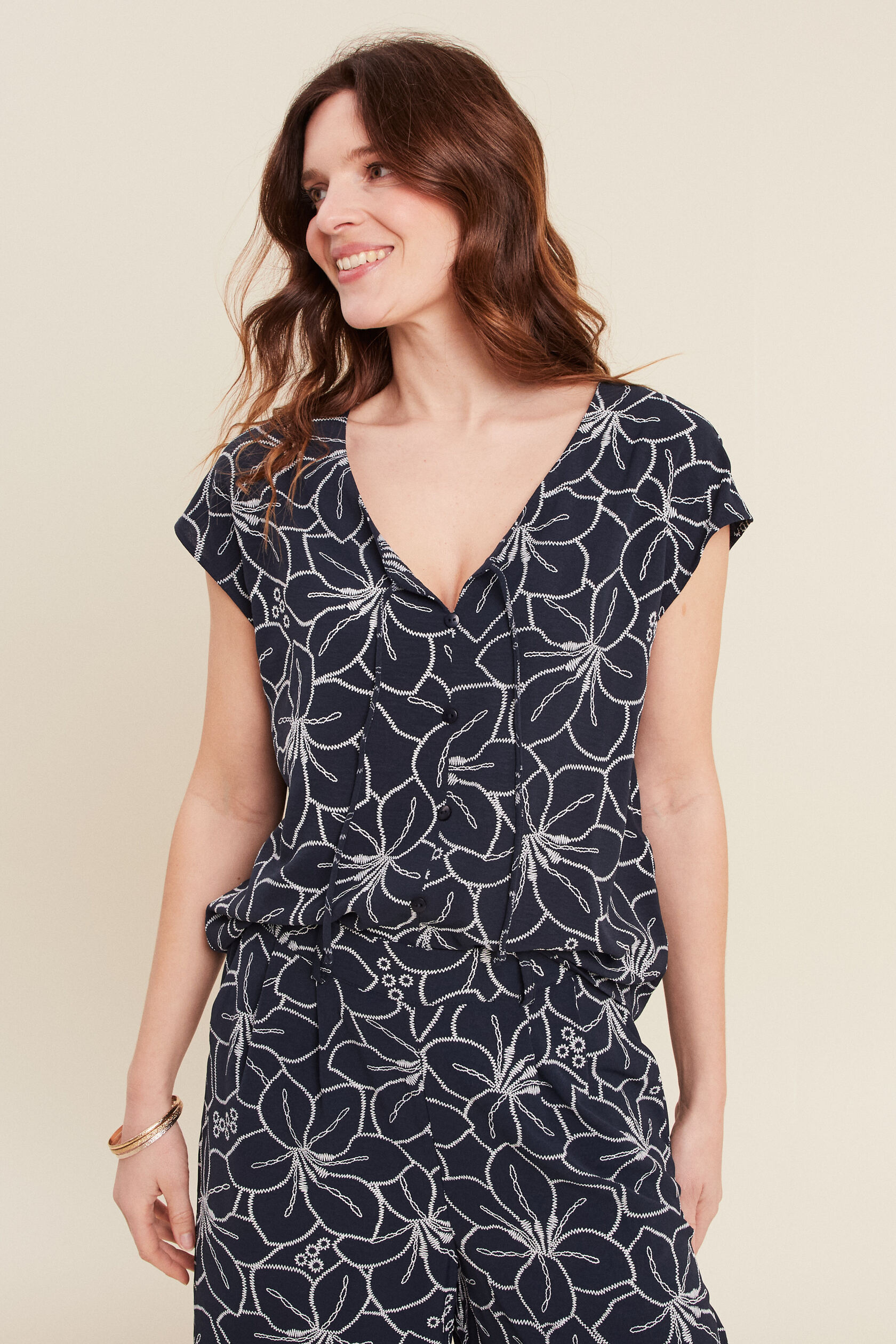 Blouse manches courtes, BREAL