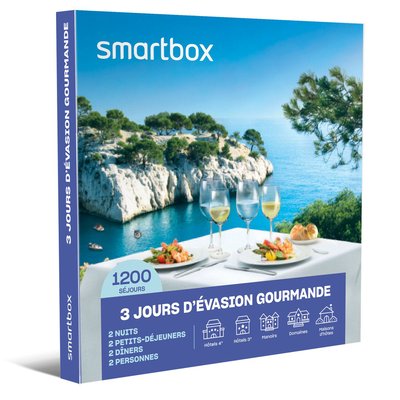 3 jours d'évasion gourmande - SMARTBOX - Coffret Cadeau Séjour SMARTBOX