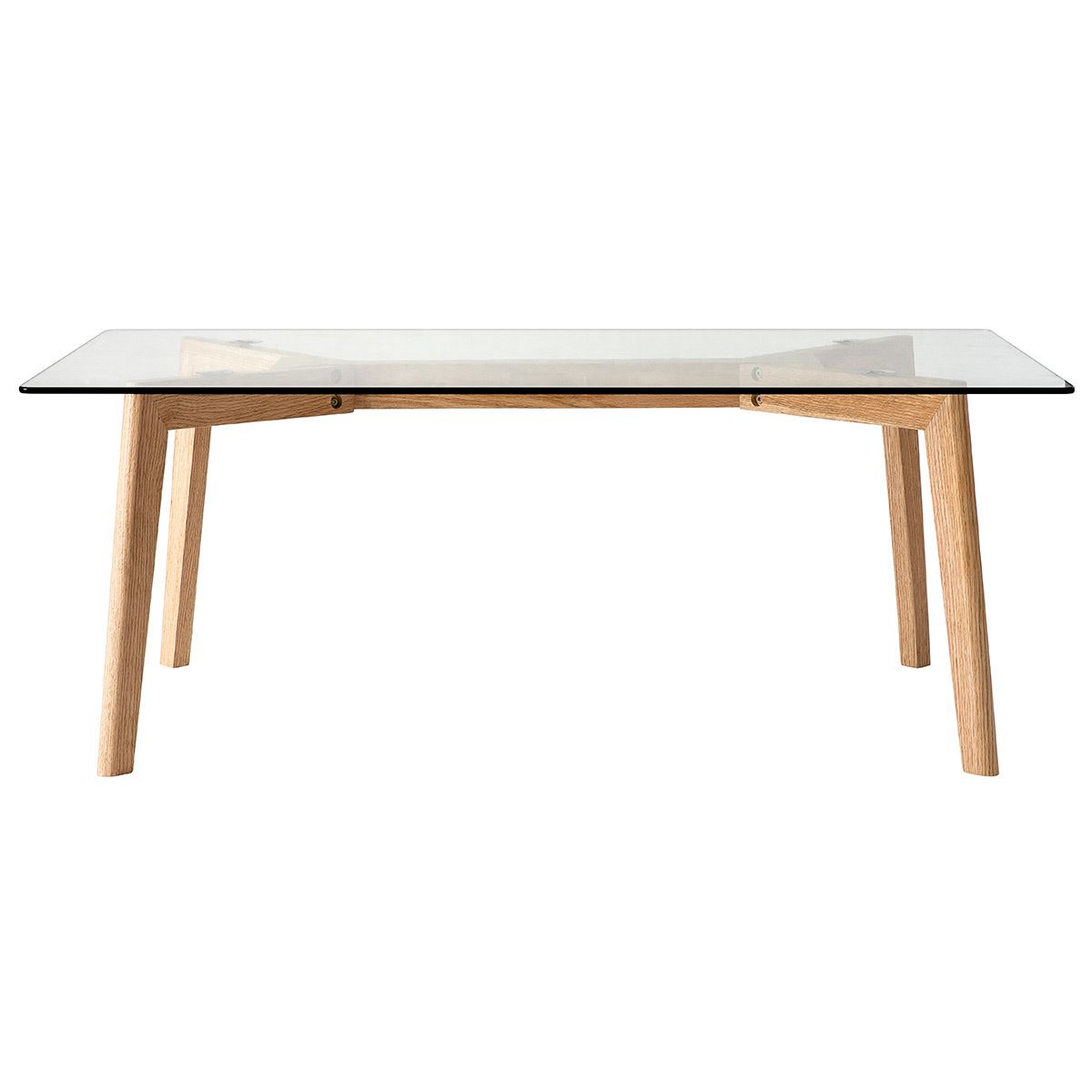 table basse design contemporain verre et  davos