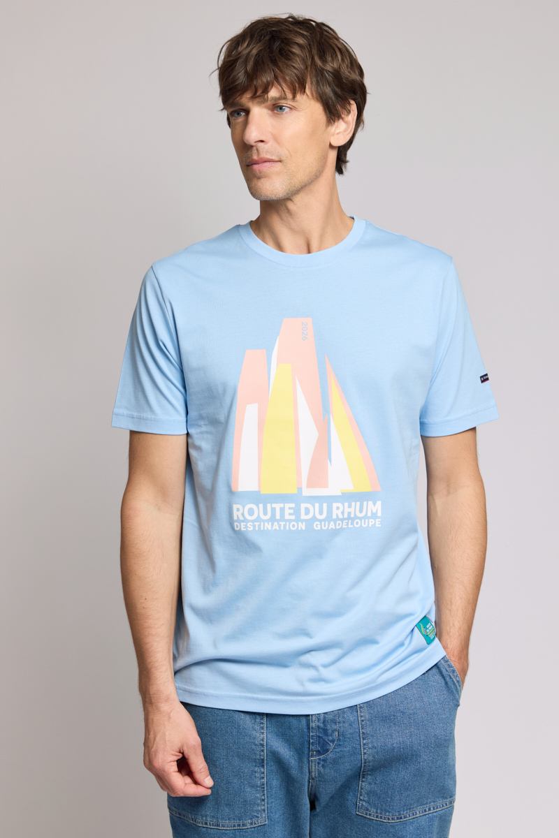 T-shirt sérigraphié - Route du Rhum - Destination Guadeloupe, ARMOR-LUX