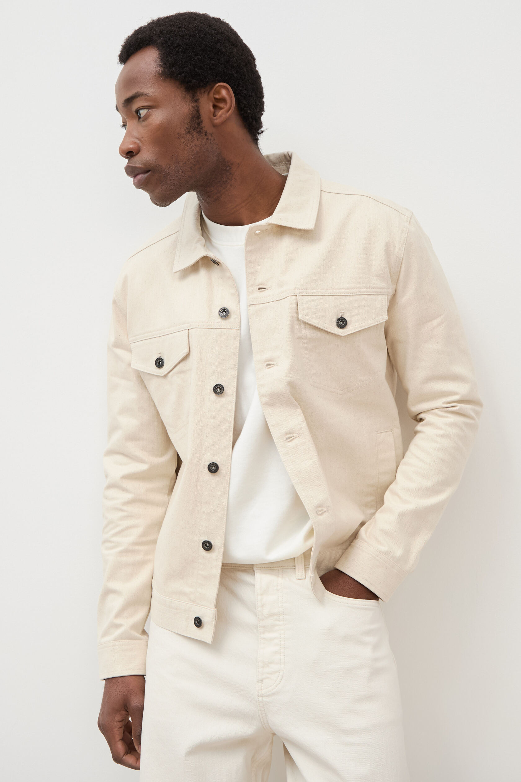 Veste manches longues col classique, BONOBO