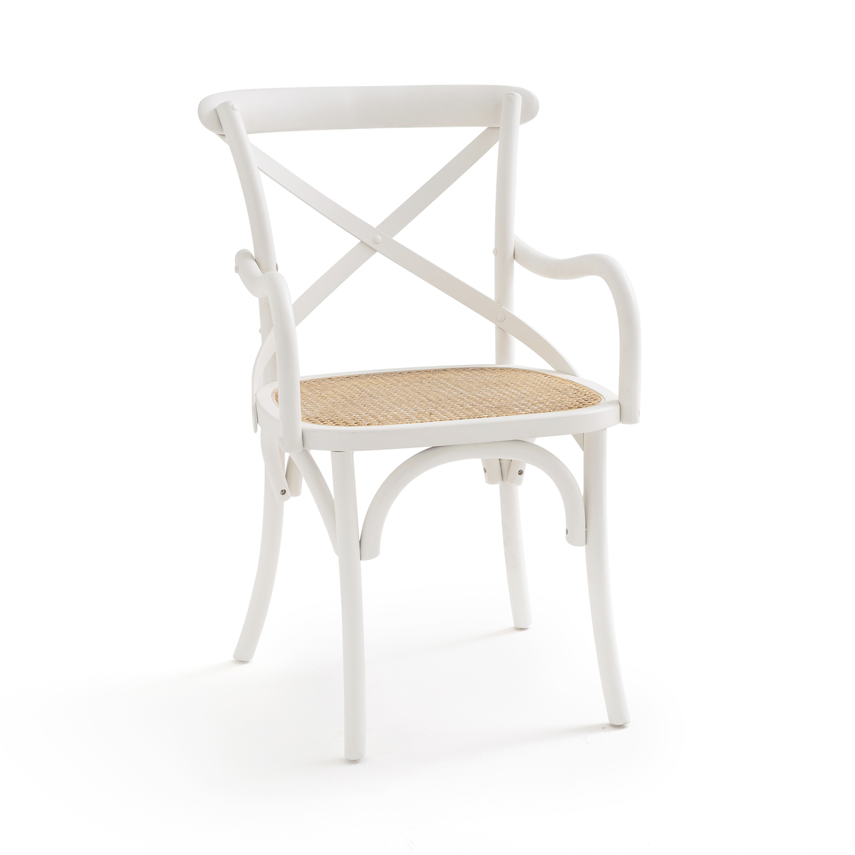 Product photograph of Cedak Wood Cane Dining Armchair from La Redoute UK