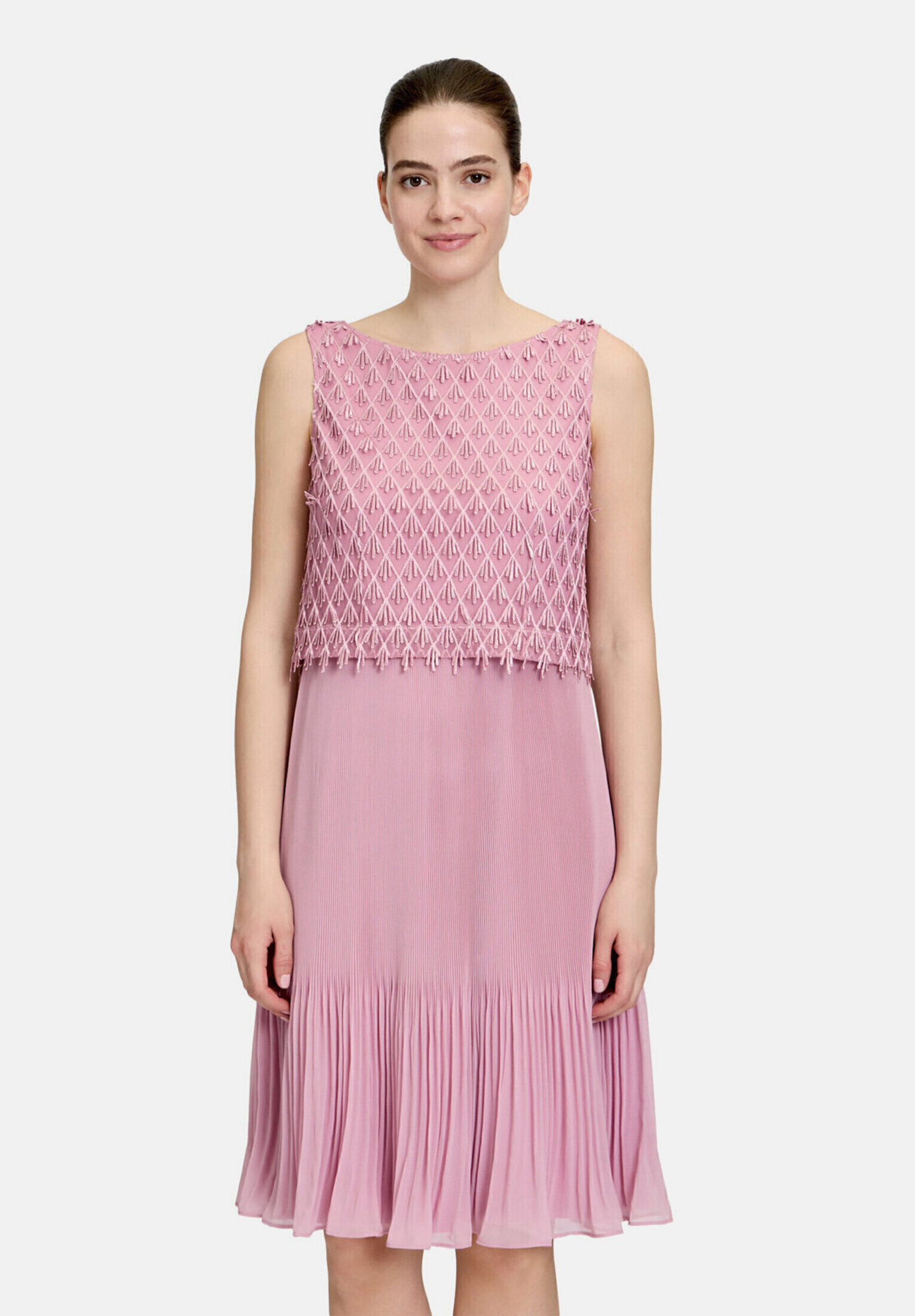 Robe de cocktail à plis, VERA MONT