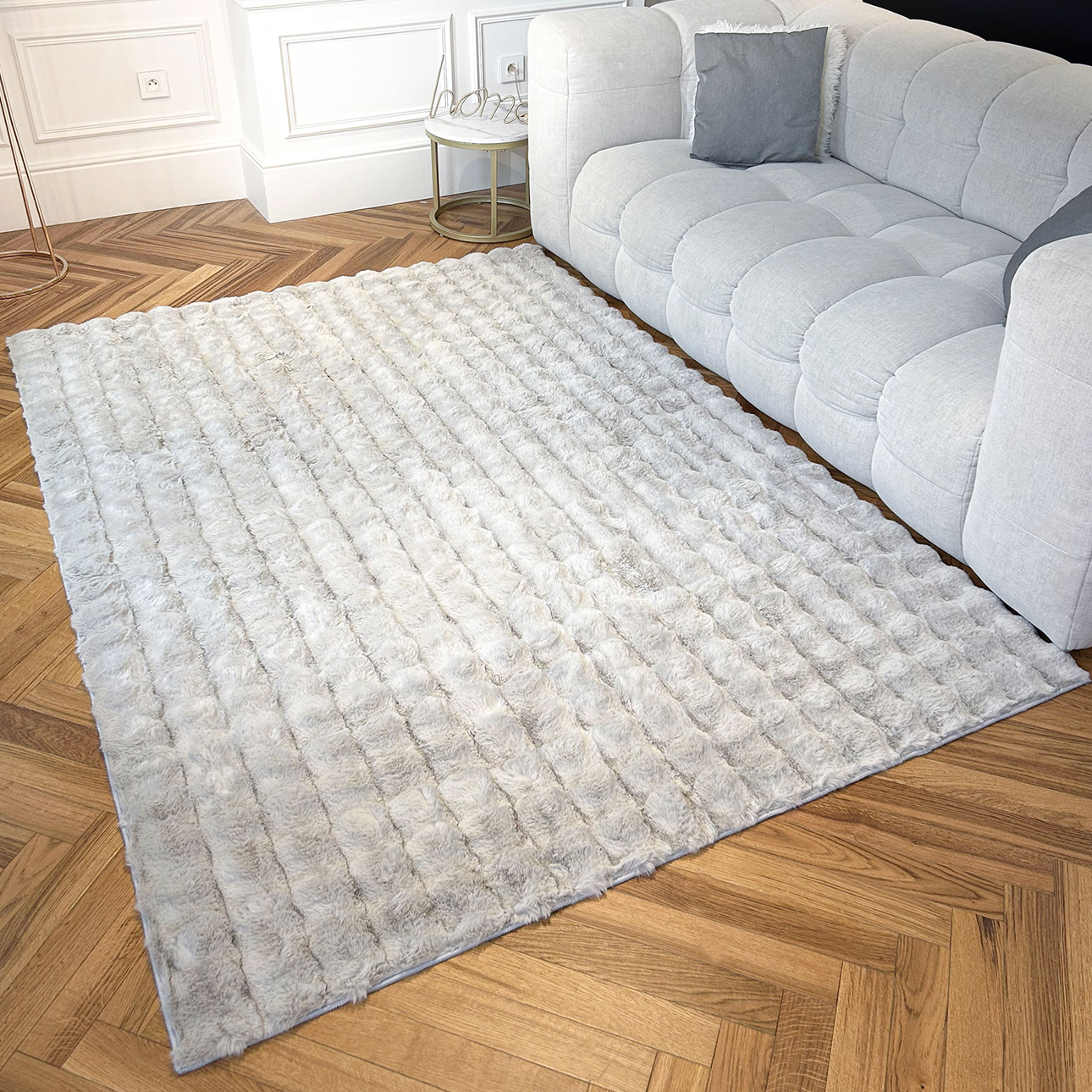 Tapis interieur doux lavable en machine BUBBLE, NAZAR RUGS