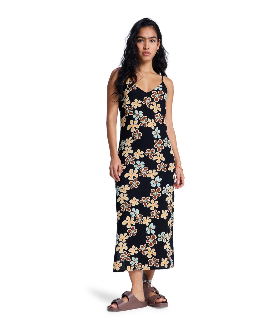 Robe fluide à bretelles STAY SUNNY., ROXY