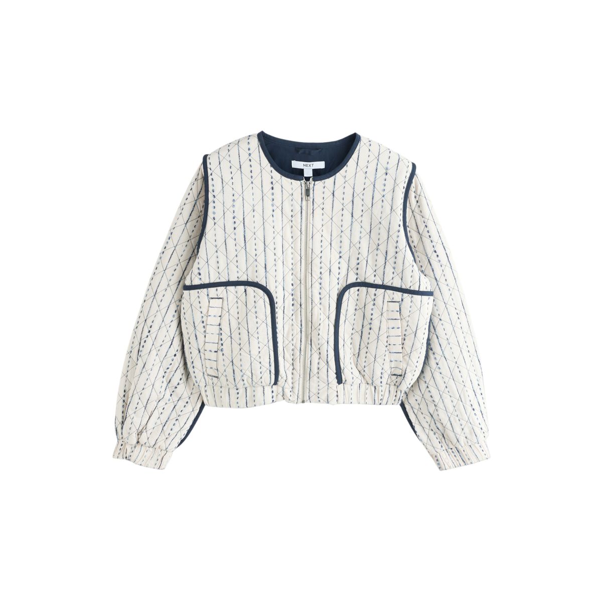 Veste matelassée brodée, NEXT