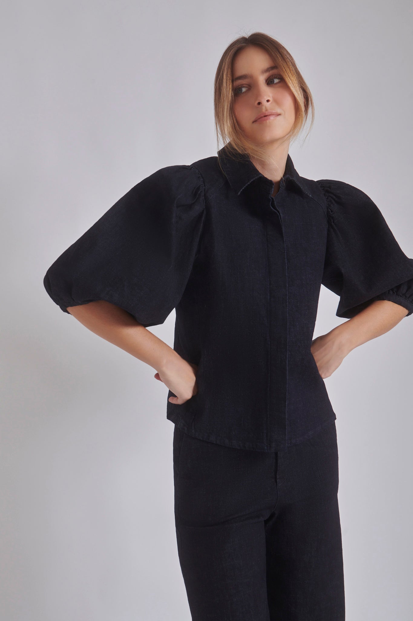 Blouse en jean JAMES, BENOA