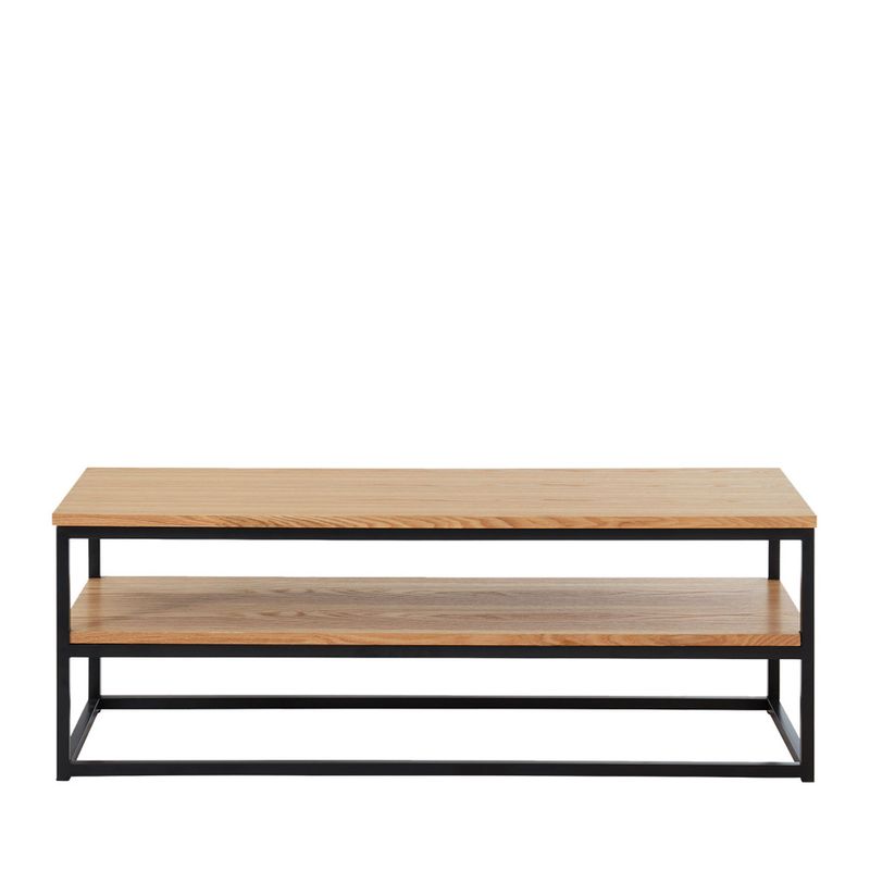 meuble tv industriel en bois et metal - ivica
