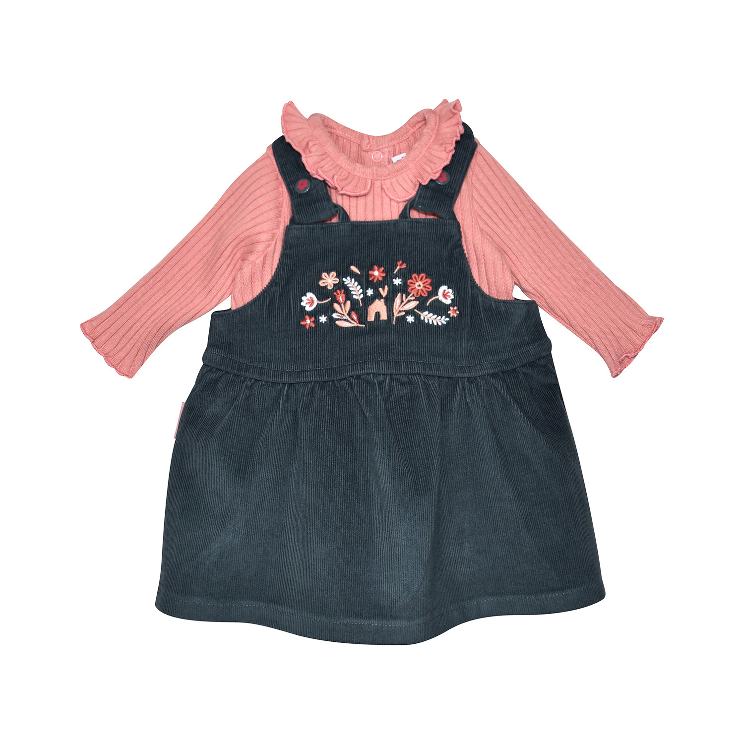Tshirt robe sandrine velours cotele, SUCRE D'ORGE