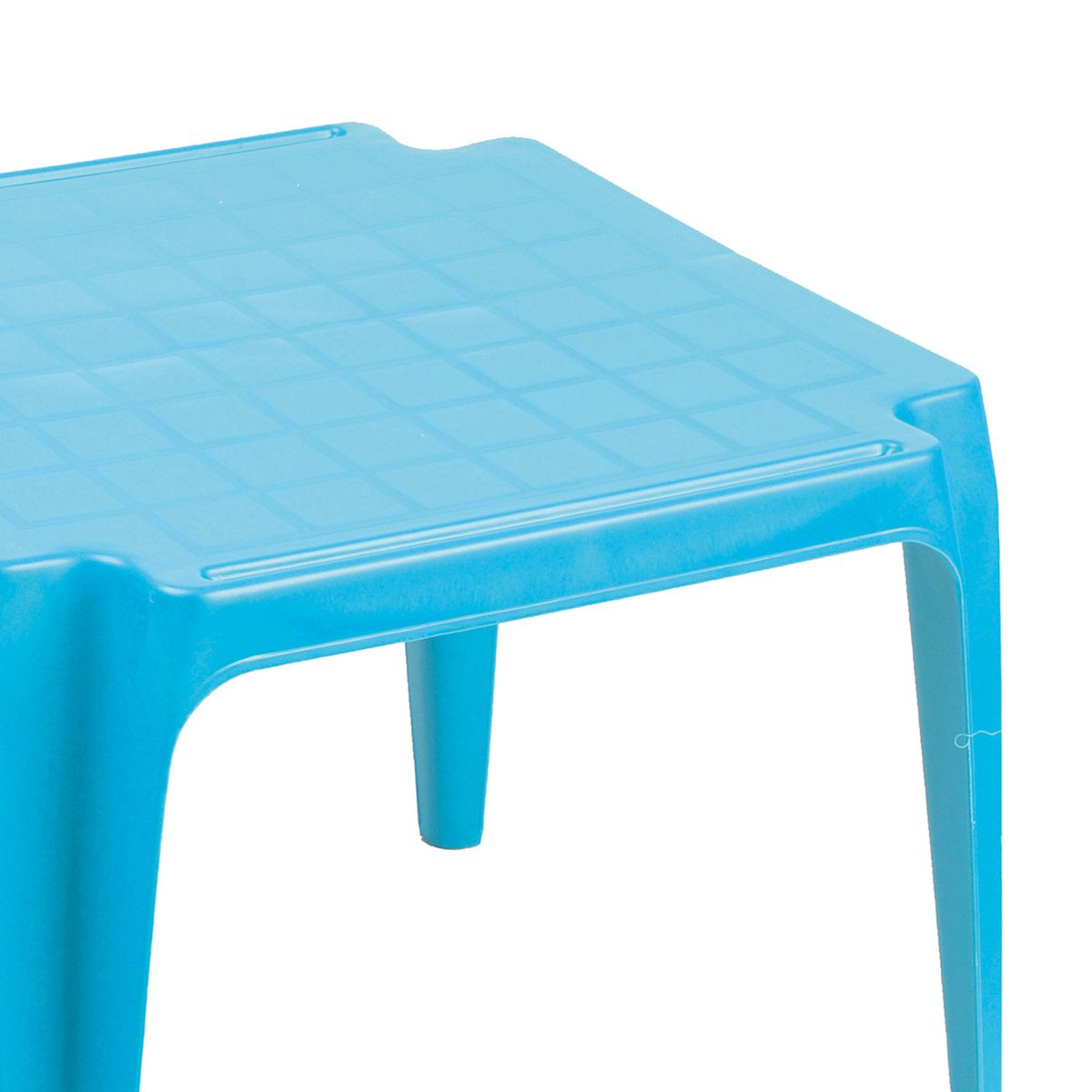 Table de jardin pour enfant plastique bleu bleu Wadiga
