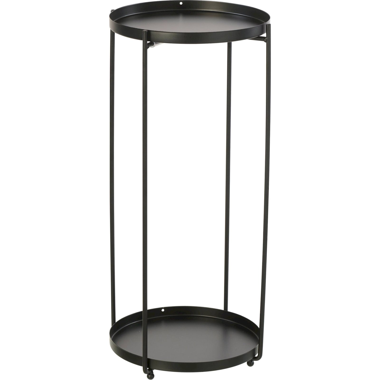 Table d'appoint plateau rond en métal, RECOLLECTION