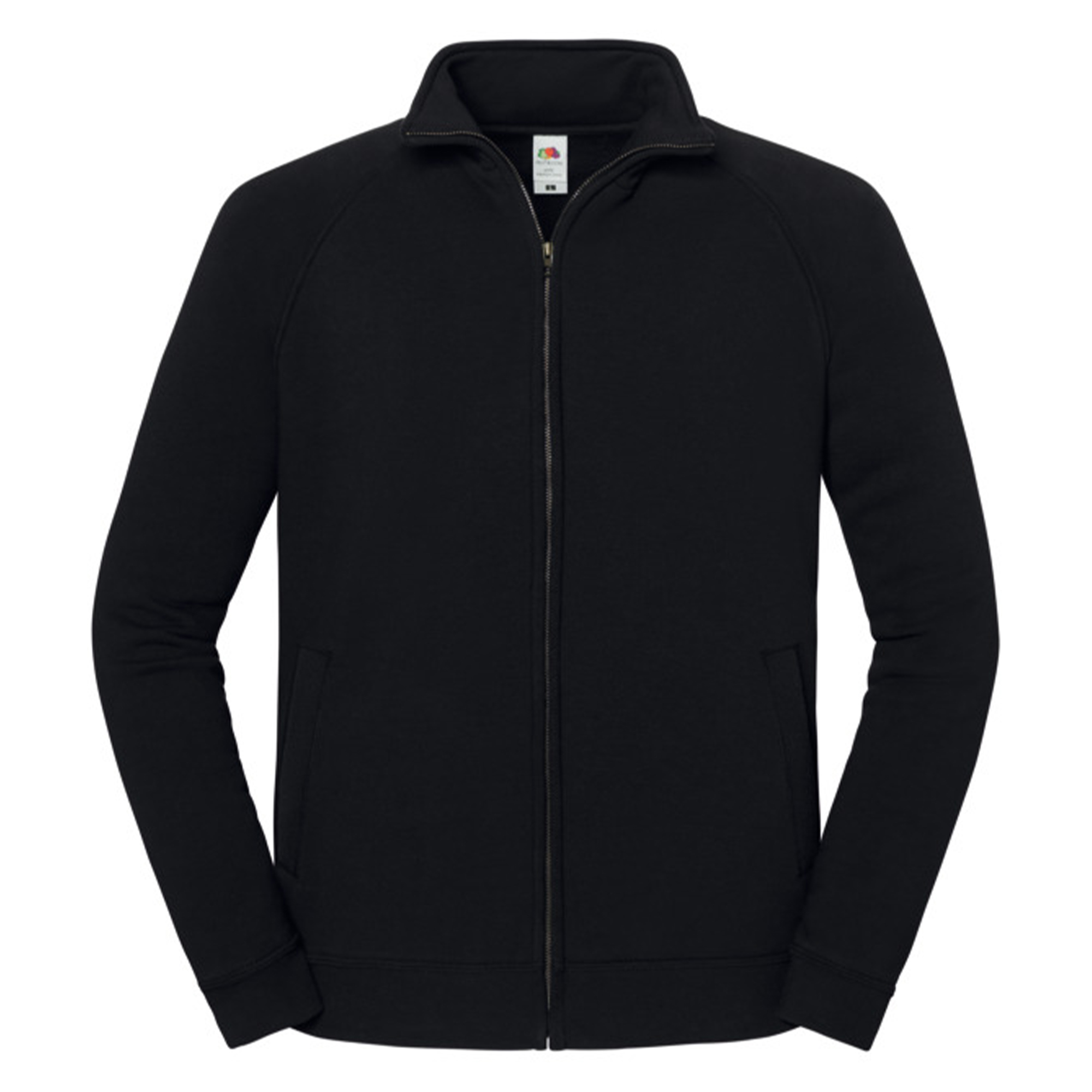 Veste unie de survêtement col montant ICONIC PREMIUM, FRUIT OF THE LOOM