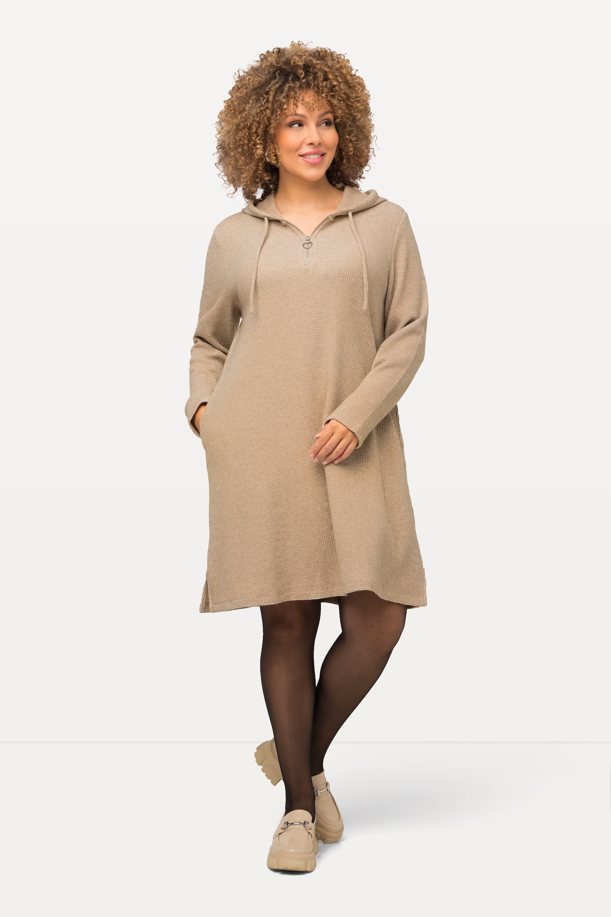 Robe midi en molleton, ULLA POPKEN