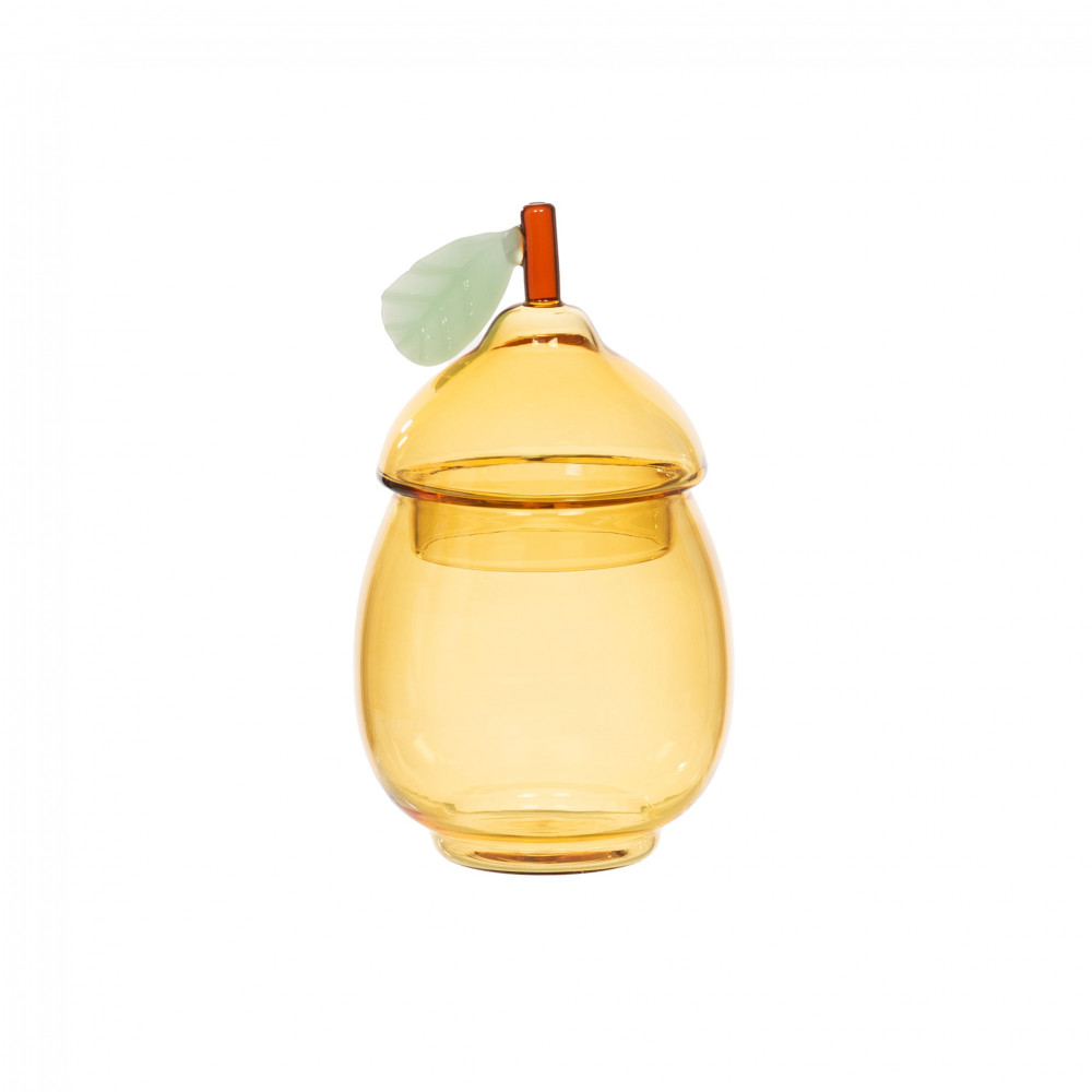 Bonbonnière verre forme poire, AMADEUS