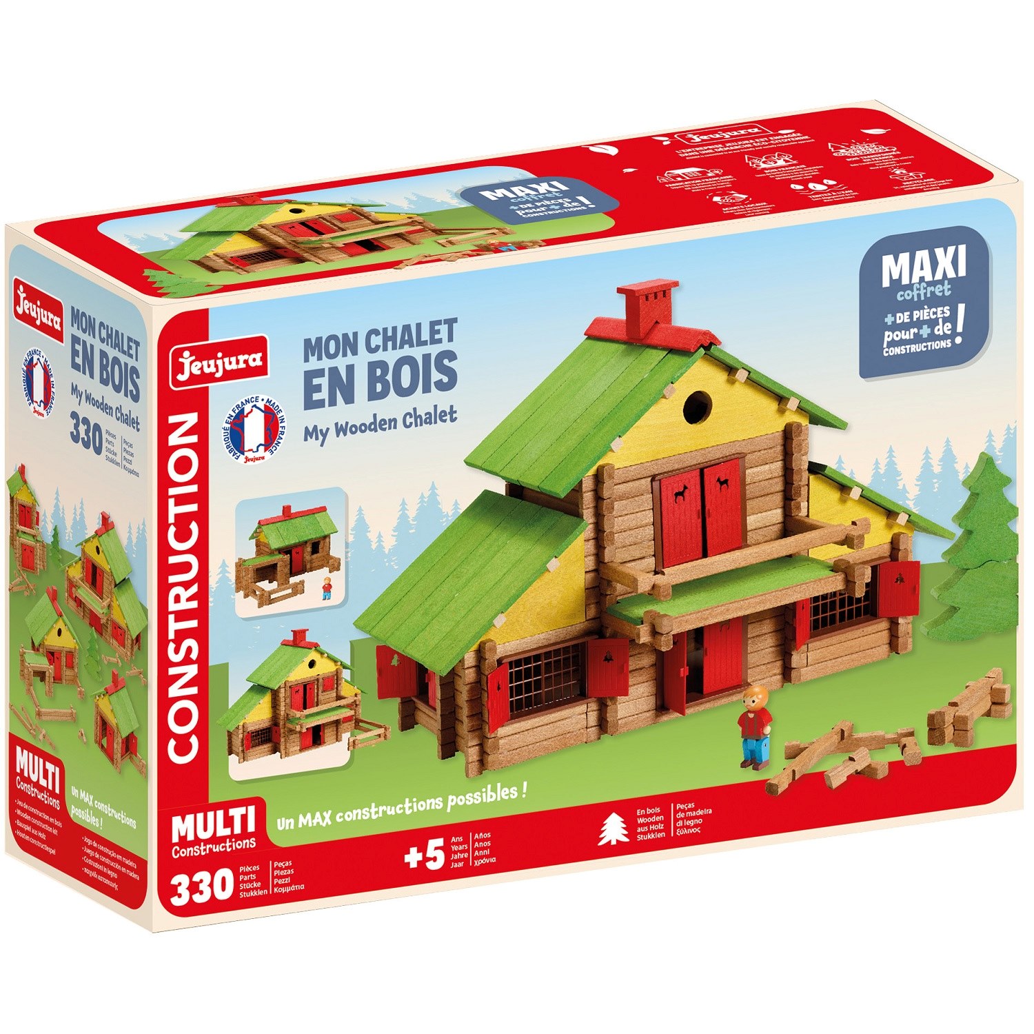 Mon chalet en bois 330 pièces, JEUJURA