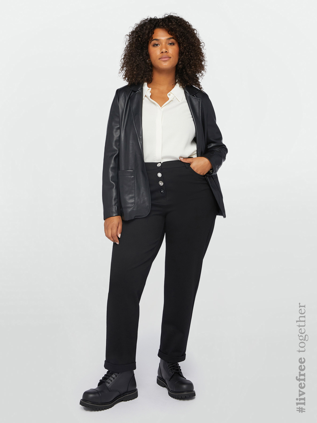 Vestito Lungo FIORELLA RUBINO In Viscosa LENZING™ ECOVERO™ - Taglia Curvy, Primavera/estate 2025, Scollo Con Lacci E Balze