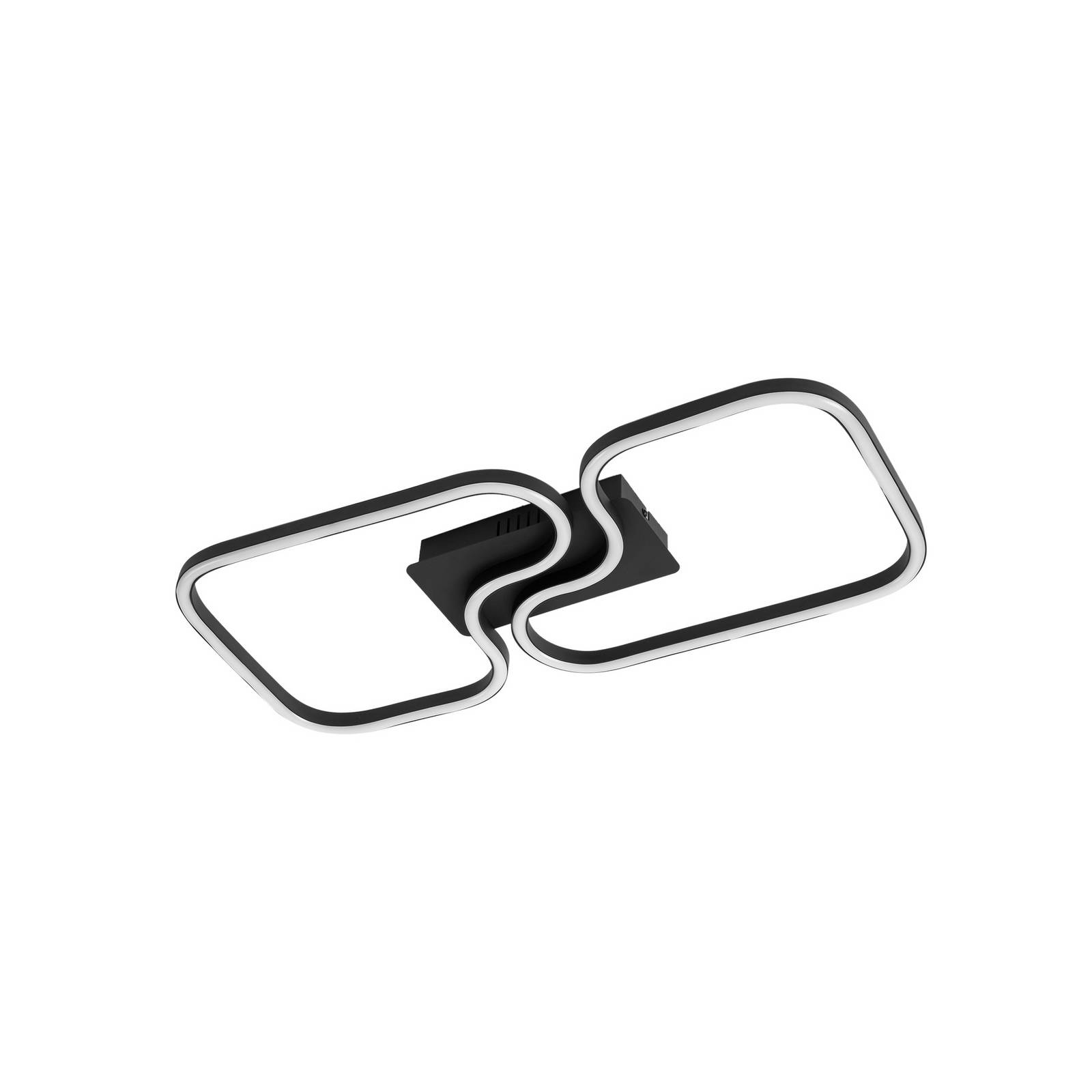 Plafonnier en aluminium moderneLED, Amiya, LUCANDE